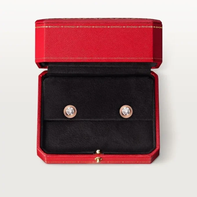 Diamants Legers Earrings – Rose Gold, Diamonds – Cartier