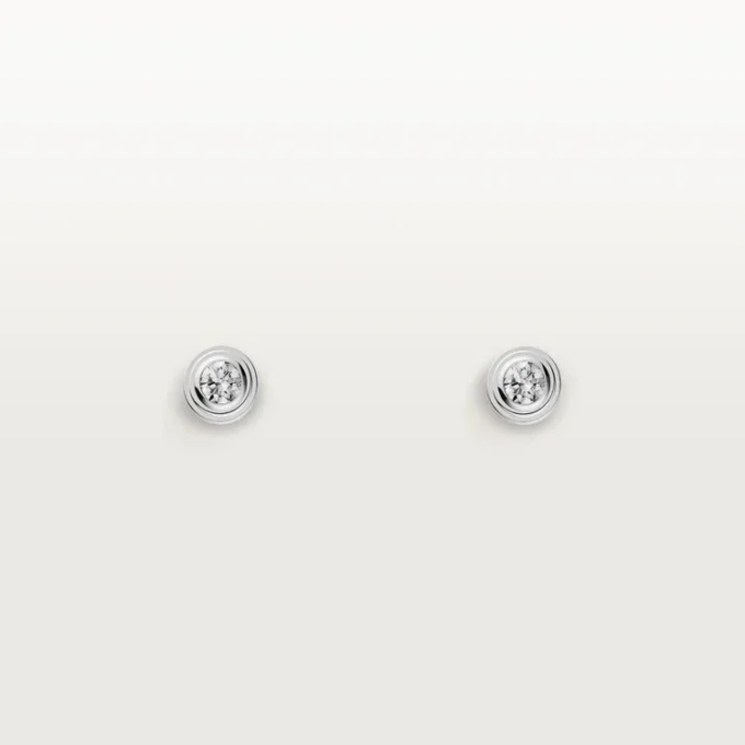 Diamants Legers Earrings Xs – White Gold, Diamonds – Cartier
