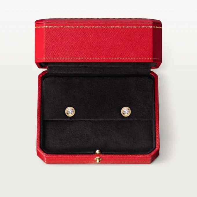 Diamants Legers Earrings Xs – Yellow Gold, Diamonds – Cartier