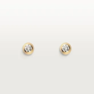 Diamants Legers Earrings – Yellow Gold, Diamonds – Cartier