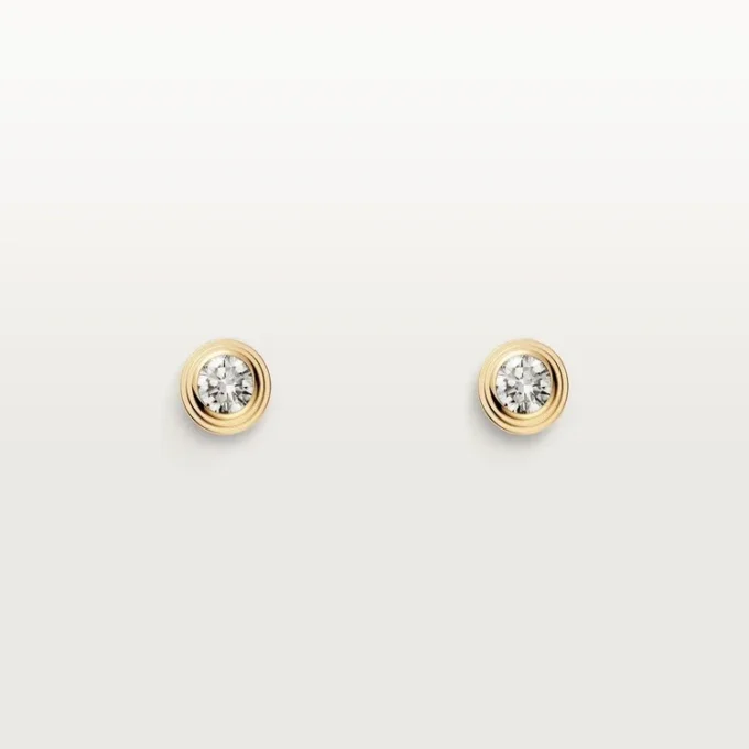 Diamants Legers Earrings – Yellow Gold, Diamonds – Cartier