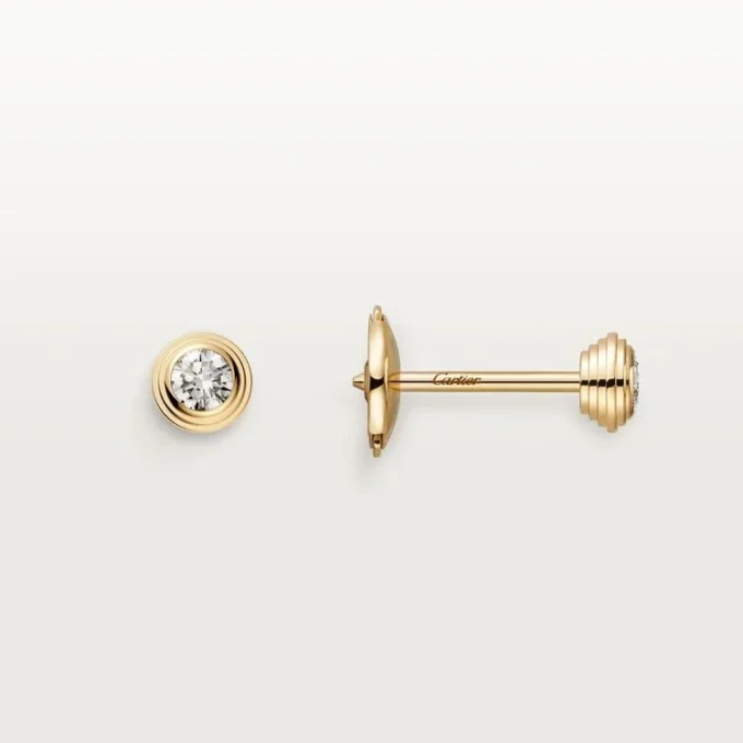 Diamants Legers Earrings – Yellow Gold, Diamonds – Cartier