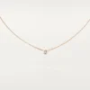 Diamants Legers Necklace, Lm – Pink Gold, Diamond – Cartier