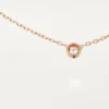 Diamants Legers Necklace, Lm – Pink Gold, Diamond – Cartier