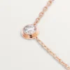 Diamants Legers Necklace, Lm – Pink Gold, Diamond – Cartier