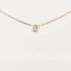 Diamants Legers Necklace, Lm – Pink Gold, Diamond – Cartier