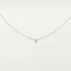 Diamants Legers Necklace, Lm – White Gold, Diamond – Cartier
