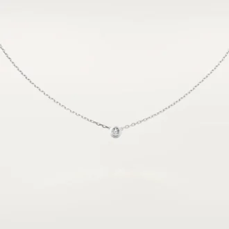 Diamants Legers Necklace, Lm – White Gold, Diamond – Cartier