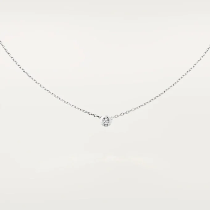 Diamants Legers Necklace, Lm – White Gold, Diamond – Cartier