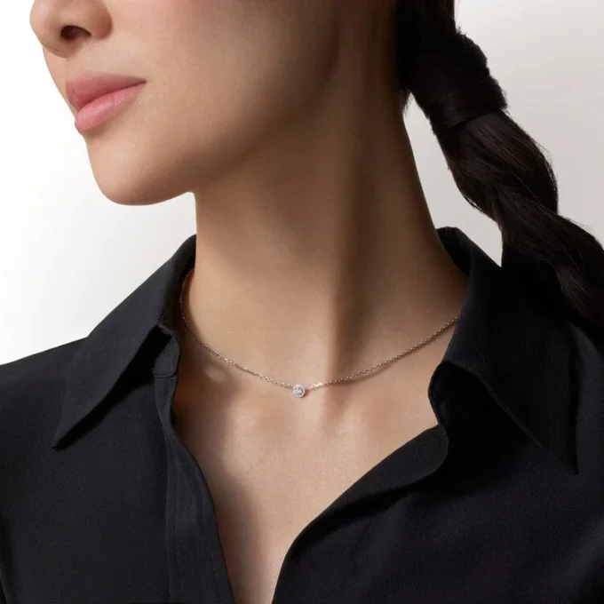 Diamants Legers Necklace, Lm – White Gold, Diamond – Cartier