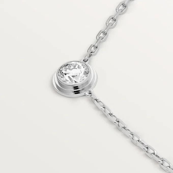 Diamants Legers Necklace, Lm – White Gold, Diamond – Cartier