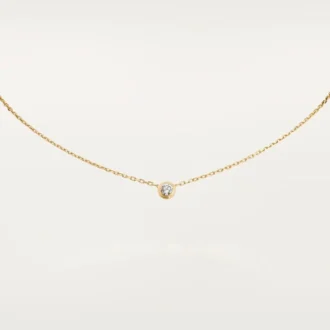 Diamants Legers Necklace, Lm – Yellow Gold, Diamond – Cartier