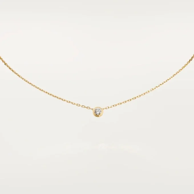 Diamants Legers Necklace, Lm – Yellow Gold, Diamond – Cartier