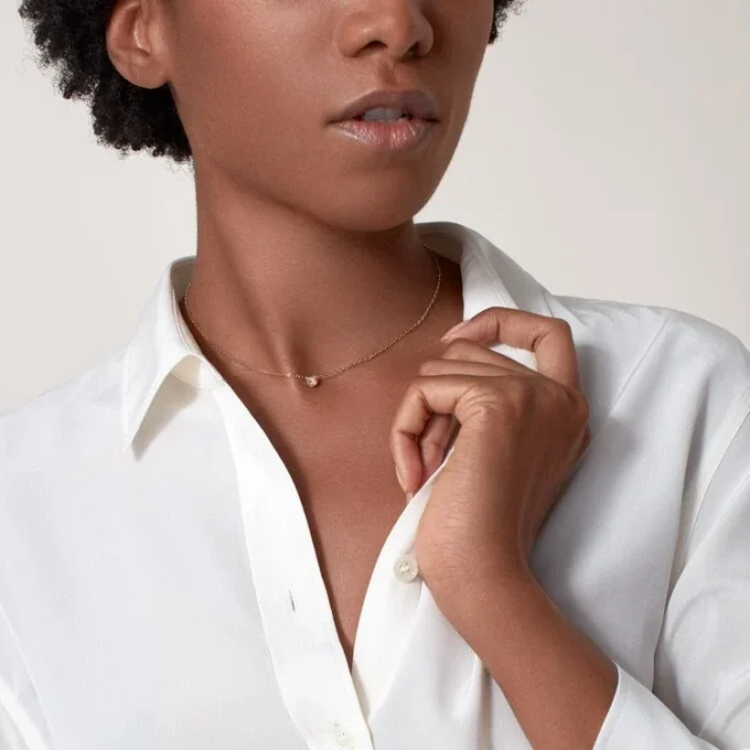 Diamants Legers Necklace, Lm – Yellow Gold, Diamond – Cartier