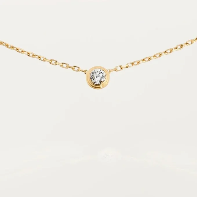Diamants Legers Necklace, Lm – Yellow Gold, Diamond – Cartier