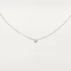 Diamants Legers Necklace, Sm – White Gold, Diamond – Cartier