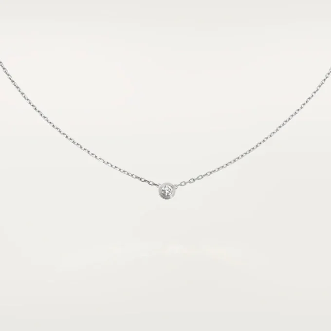 Diamants Legers Necklace, Sm – White Gold, Diamond – Cartier