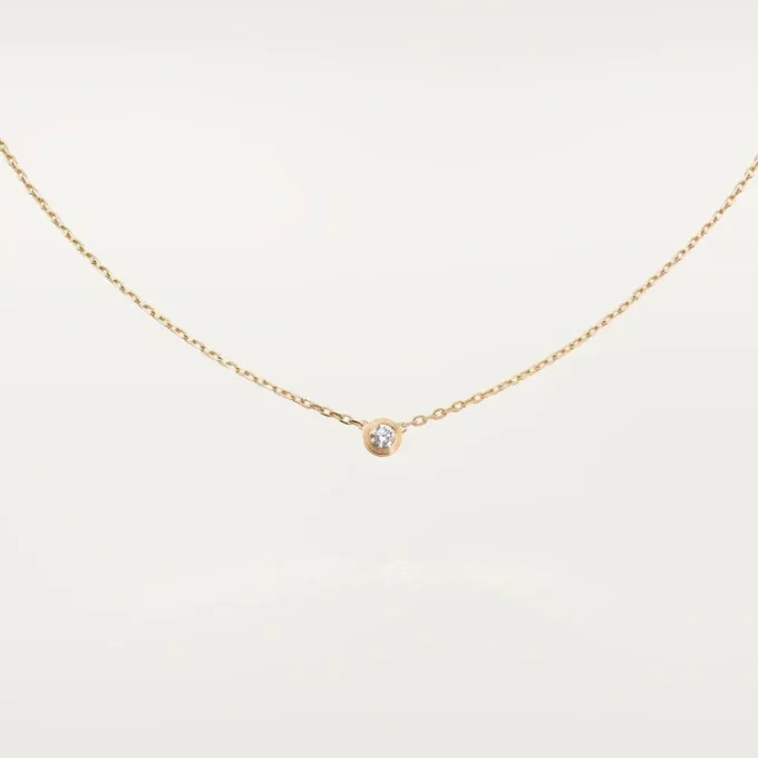 Diamants Legers Necklace, Sm – Yellow Gold, Diamond – Cartier