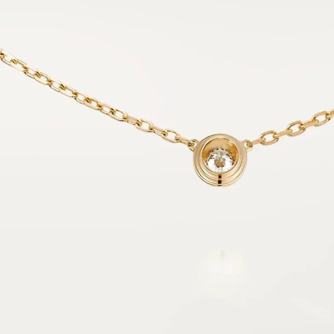 Diamants Legers Necklace, Sm – Yellow Gold, Diamond – Cartier