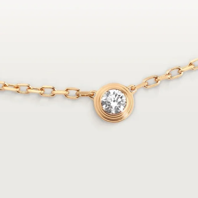 Diamants Legers Necklace, Sm – Yellow Gold, Diamond – Cartier