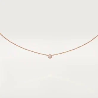 Diamants Legers Necklace Xs – Rose Gold, Diamond – Cartier
