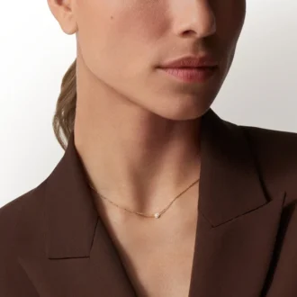 Diamants Legers Necklace Xs – Rose Gold, Diamond – Cartier