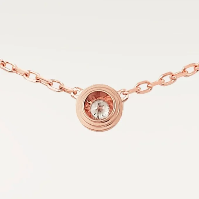 Diamants Legers Necklace Xs – Rose Gold, Diamond – Cartier