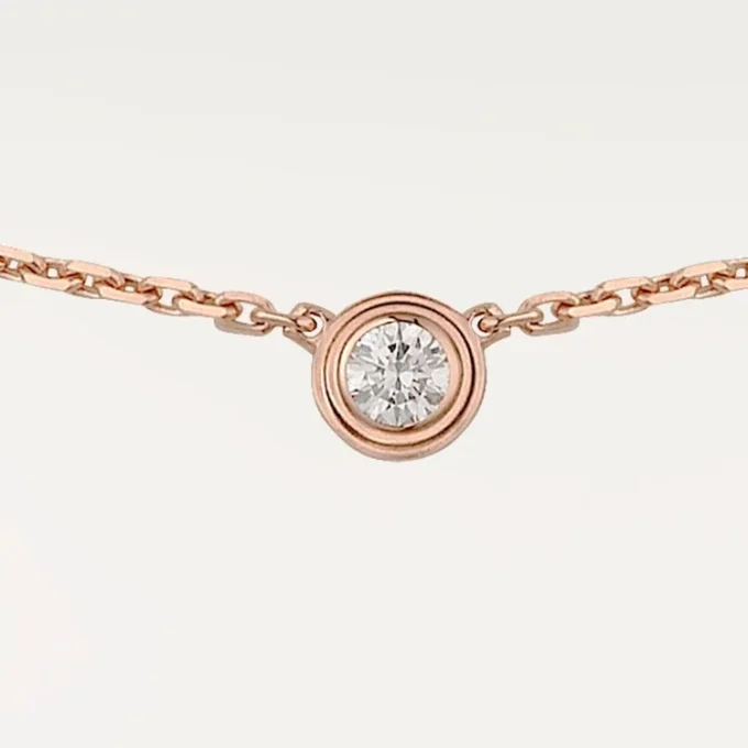 Diamants Legers Necklace Xs – Rose Gold, Diamond – Cartier