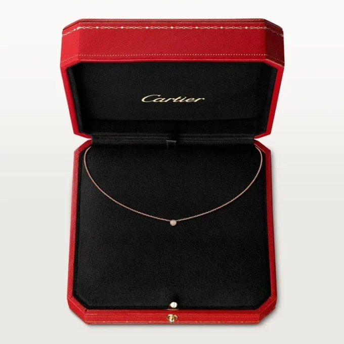 Diamants Legers Necklace Xs – Rose Gold, Diamond – Cartier