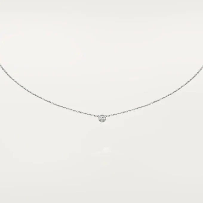 Diamants Legers Necklace Xs – White Gold, Diamond – Cartier