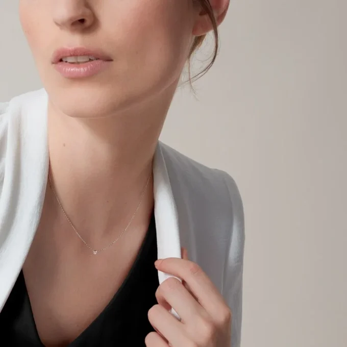 Diamants Legers Necklace Xs – White Gold, Diamond – Cartier