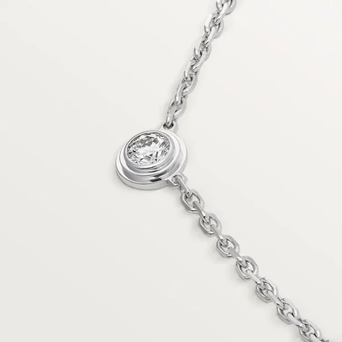 Diamants Legers Necklace Xs – White Gold, Diamond – Cartier