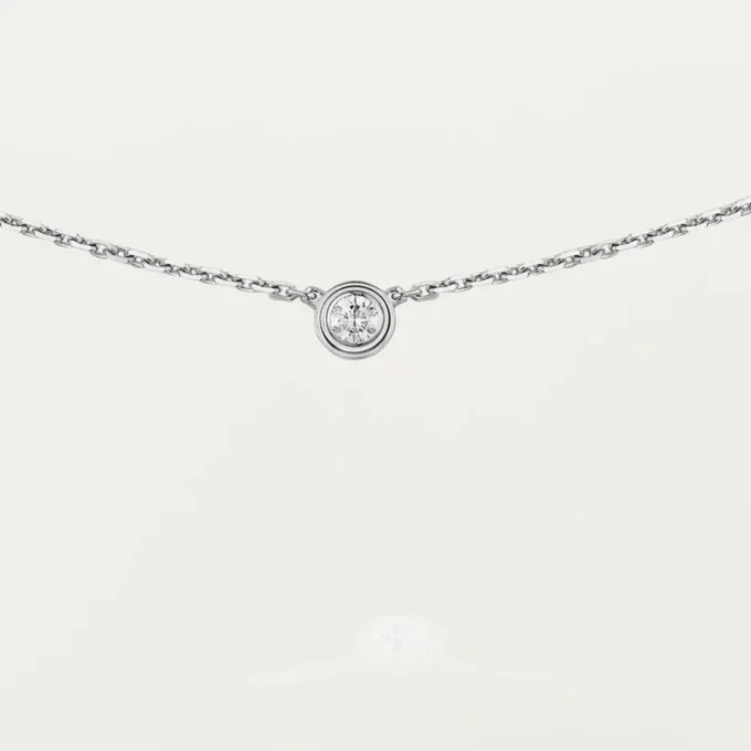 Diamants Legers Necklace Xs – White Gold, Diamond – Cartier