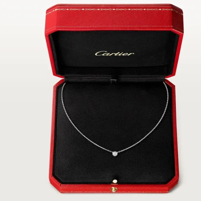 Diamants Legers Necklace Xs – White Gold, Diamond – Cartier