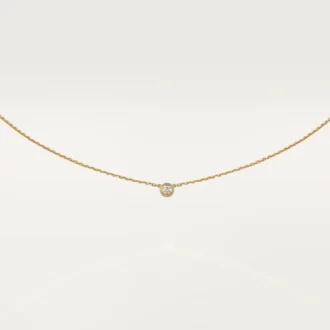 Diamants Legers Necklace Xs – Yellow Gold, Diamond – Cartier