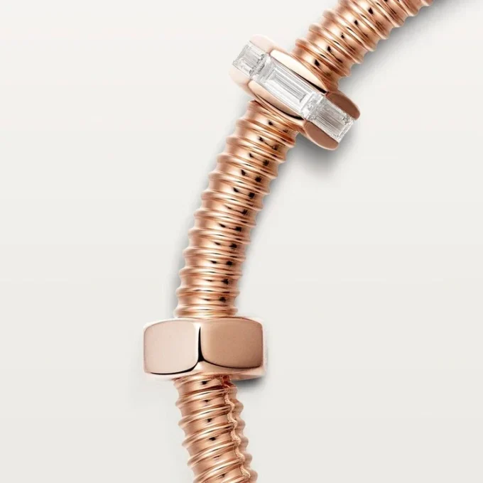 Ecrou De Cartier Bracelet, Diamonds