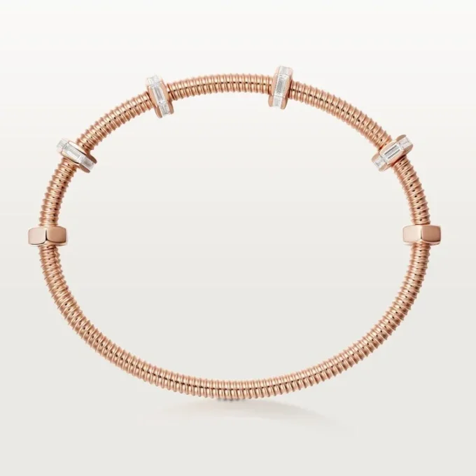 Ecrou De Cartier Bracelet, Diamonds