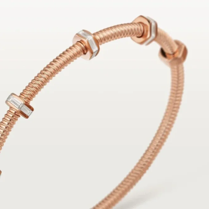 Ecrou De Cartier Bracelet, Diamonds