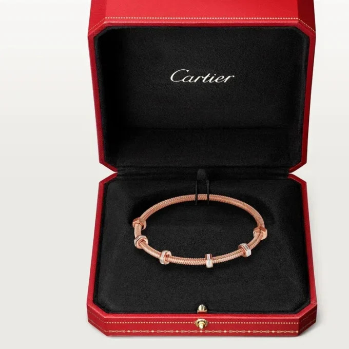 Ecrou De Cartier Bracelet, Diamonds