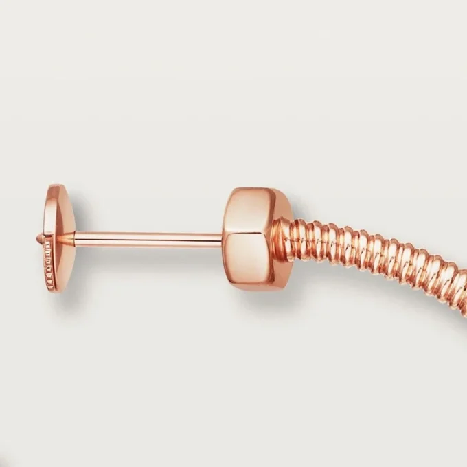 Ecrou De Cartier Earrings – Pink Gold – Cartier