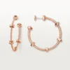 Ecrou De Cartier Earrings – Pink Gold – Cartier