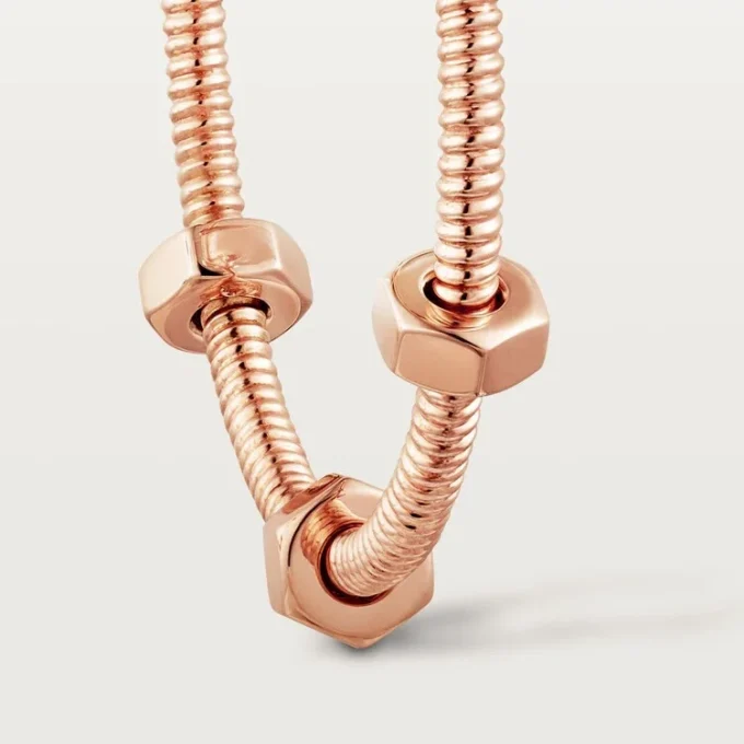 Ecrou De Cartier Earrings – Pink Gold – Cartier