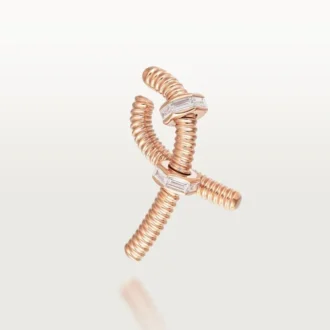 Ecrou De Cartier Left Earring – Rose Gold, Diamonds – Cartier