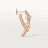 Ecrou De Cartier Left Earring – Rose Gold, Diamonds – Cartier