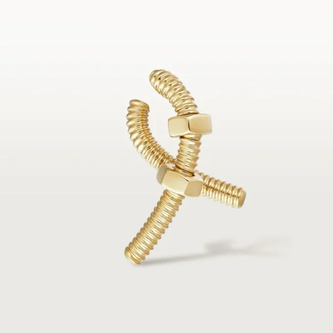 Ecrou De Cartier Left Earring – Yellow Gold – Cartier