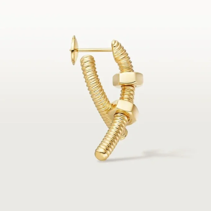Ecrou De Cartier Left Earring – Yellow Gold – Cartier