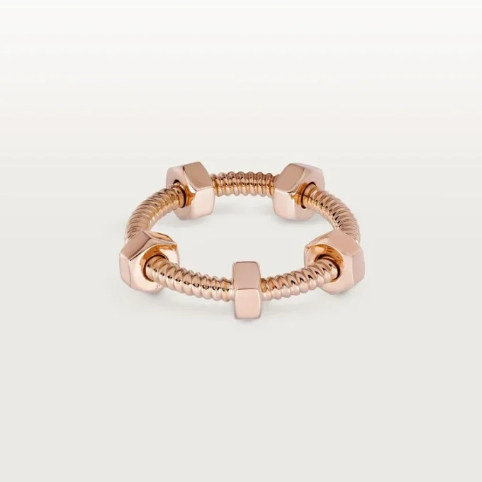Ecrou De Cartier Ring – Rose Gold – Cartier Ecrou De Cartier Ring – Rose Gold – Cartier