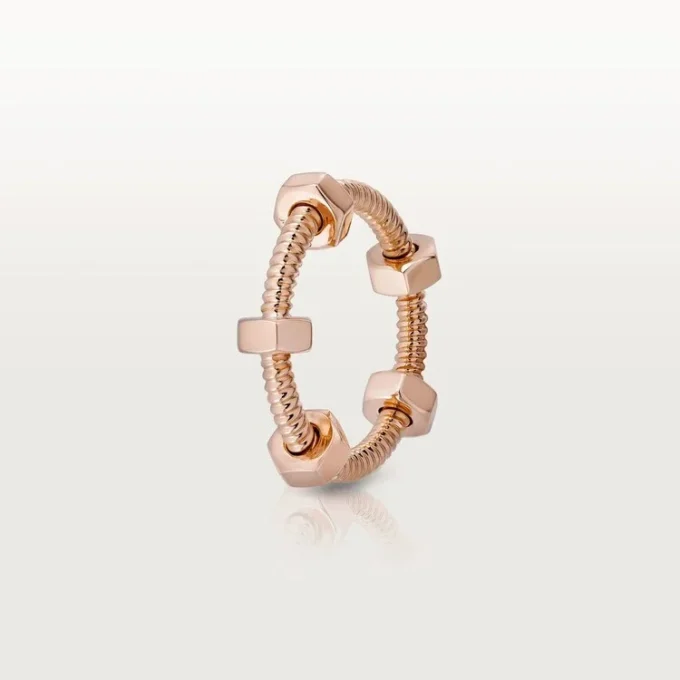 Ecrou De Cartier Ring – Rose Gold – Cartier Ecrou De Cartier Ring – Rose Gold – Cartier