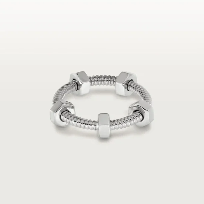 Ecrou De Cartier Ring – White Gold – Cartier Ecrou De Cartier Ring – White Gold – Cartier