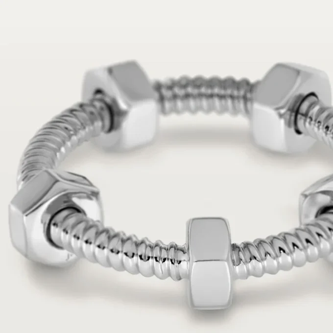 Ecrou De Cartier Ring – White Gold – Cartier Ecrou De Cartier Ring – White Gold – Cartier